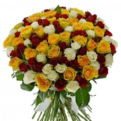 Kytice 100 míchaná Monica 50cm