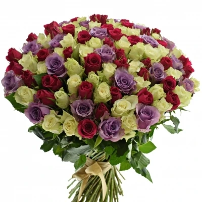 Kytice 100 míchaná RONI 50cm