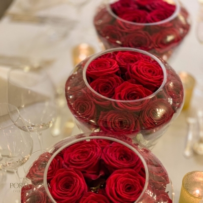 Kytica 100 červených ruží RED NAOMI! 60cm