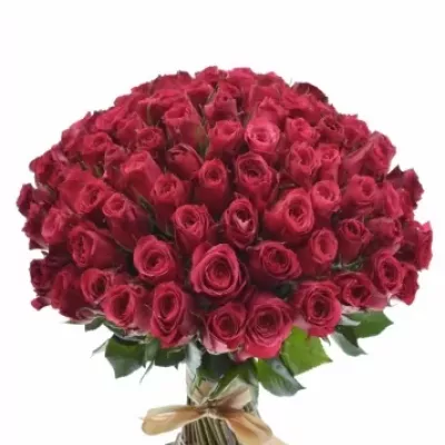 Kytice 100 růžových růží CHERRY O! 
