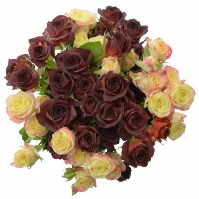 Kytica 11 trsových ruží Callista Ø25cm
