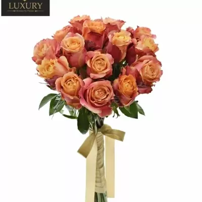 Kytice 15 luxusních růží 3D 90cm