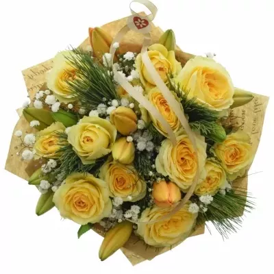 Míchaná kytice 15 ks ADLY ø20cm