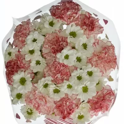 Míchaná kytice 15 ks ELYSHA 35 cm