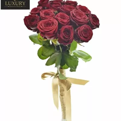 Kytica 15 červených ruží RED NAOMI! 55cm