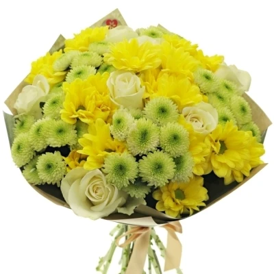 Kytice 17 míchaná DANILA 40cm ø30cm