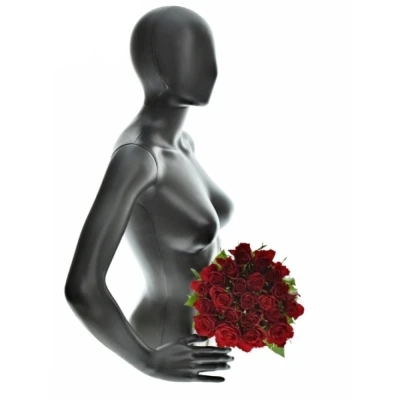 Kytice 21 červených růží MANDY