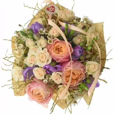 Míchaná kytice 21 ks MARPESSA ø15cm