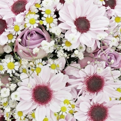 Kytice 23 míchaná STACHYS 40cm ø30cm