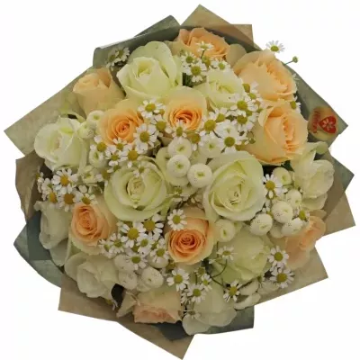 Míchaná kytice 30 ks GILA 40cm ø20cm