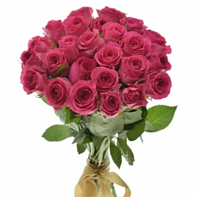 Kytice 25 růžových růží WINK 50 cm