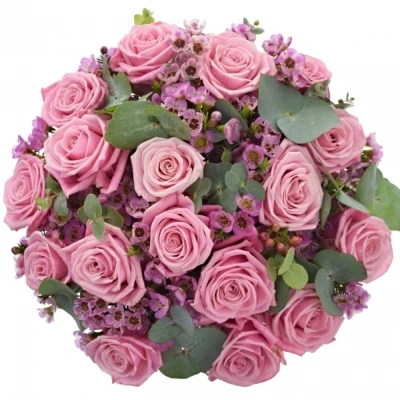 Míchaná kytice 29 vícebarevných květin BLESSING 50 cm