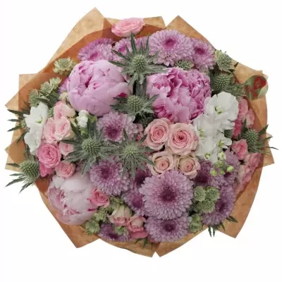 Míchaná kytice 30 ks ZUZZA 40cm ø30cm