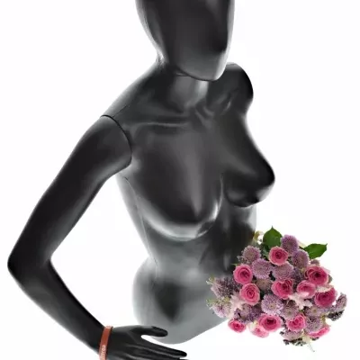 Kytice 32 míchaná SWEET MOLLI 40cm