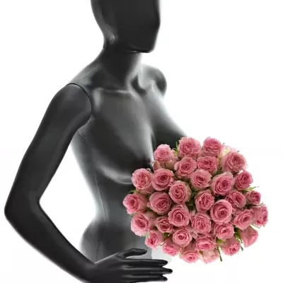 Kytice 35 růžových růží SEDUCTIVE@ 50 cm