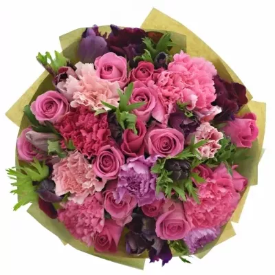 Míchaná kytice 39 ks ANTONELLA 35cm 