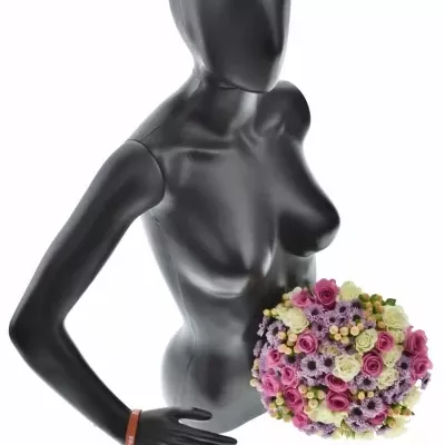 Kytica 45 miešaná Priscila 40cm