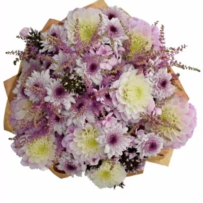 Míchaná kytice 32 ks RAYSEL 40cm ø25cm