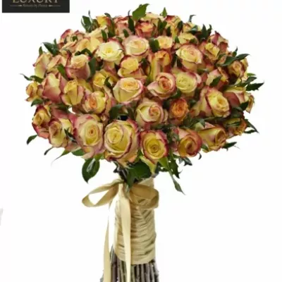 Kytice 55 luxusních růží KNOX 70cm