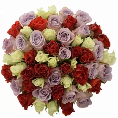 Kytice 55 míchaná DESIRÉE 40cm