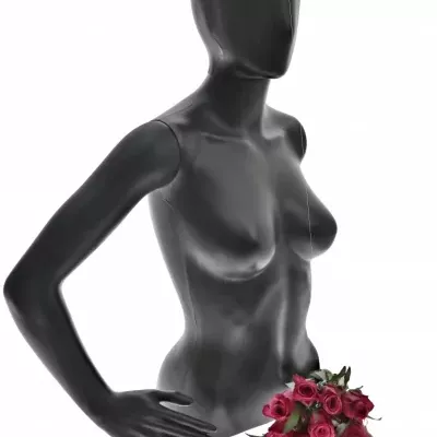 Kytice 9 růžových růží NATURES WILD