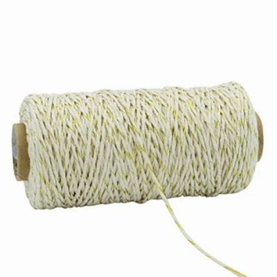 Lesklá kroucená šňůra 2 mm x 100 m starorůžová