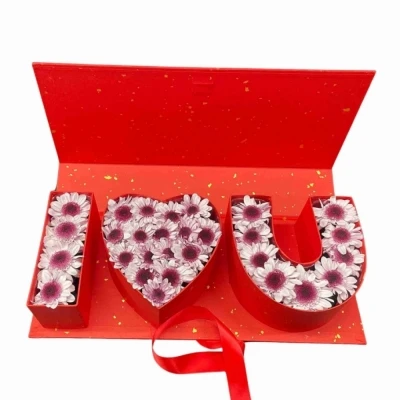 Love You Box květin 001