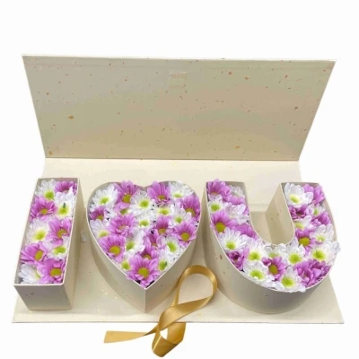 Love You Box květin 005