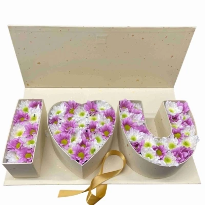 Love You Box květin 005