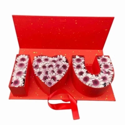 Love You Box květin na Den matek