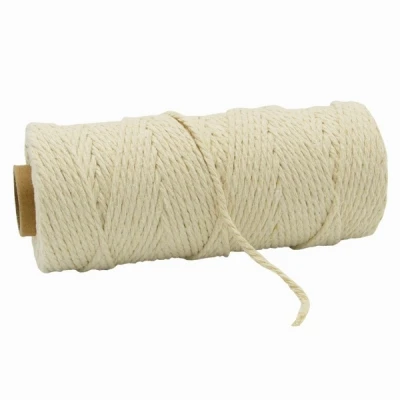 Macramé šňůra – Ø 3 mm x 100 m (250 g) slonová kost
