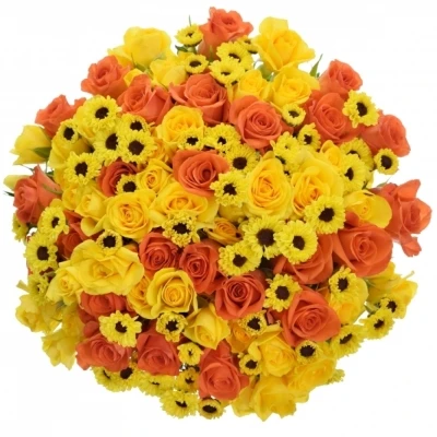 Míchaná kytice 50 ks SUNNY KYRIA