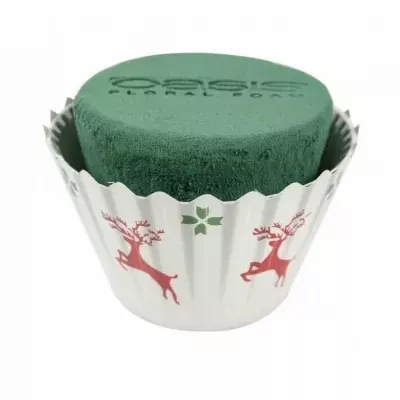 OASIS FLORAL CUPCAKE JELEN Ø 12cm
