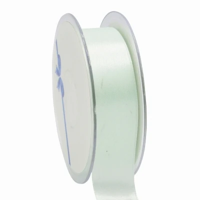 Oboustranná saténová stuha 25 mm x 25 m mátová