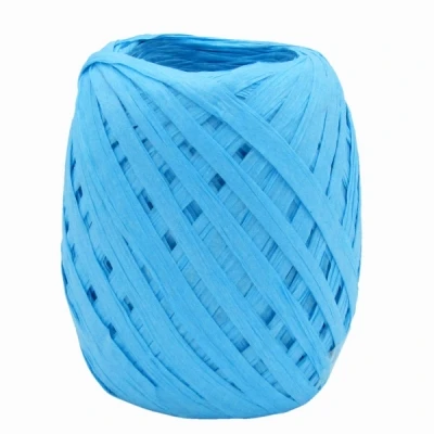 Papírová rafie 5/30 mm x 50 m tyrkysová