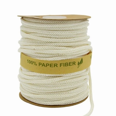 Papírová šňůra – Ø 4 mm x 50 m bílá