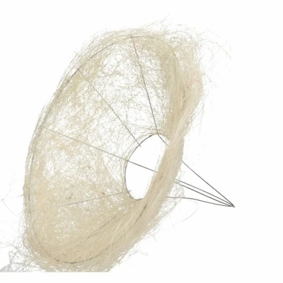 Podložka sisal bílá 30cm