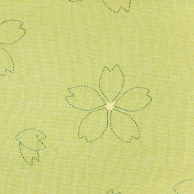 Polybagový běhoun na stůl Květy