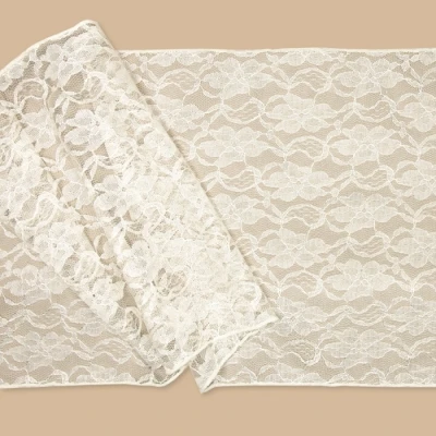 Polybagový běhoun na stůl s krajkou