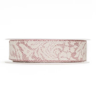 Potištěná krajková stuha  20mm x 18m
