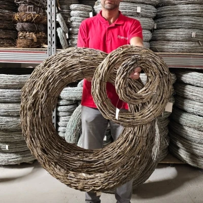 Proutěný věnec GAIA 70 cm