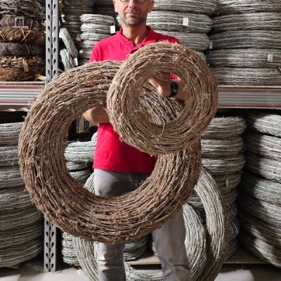 Proutěný věnec LIAN 80 cm (ø19cm)