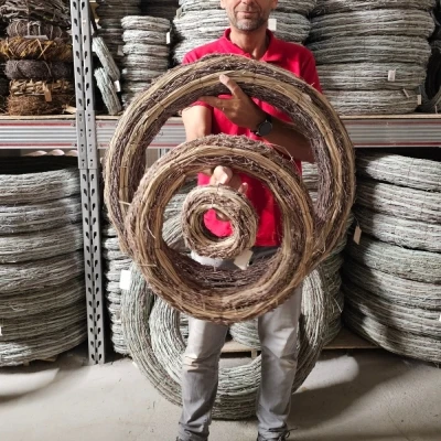 Proutěný věnec RHEA 20 cm (ø6cm)