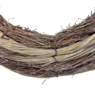 Proutěný věnec RHEA 35 cm (ø7cm)