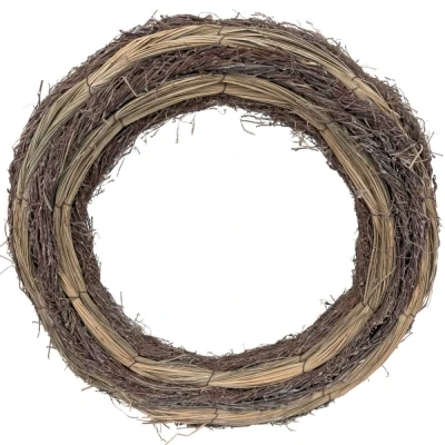 Proutěný věnec RHEA 53 cm (ø8,5cm)