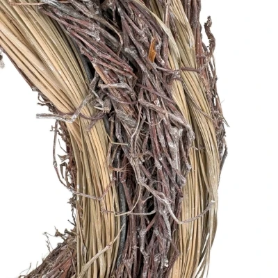 Proutěný věnec RHEA 53 cm (ø8,5cm)