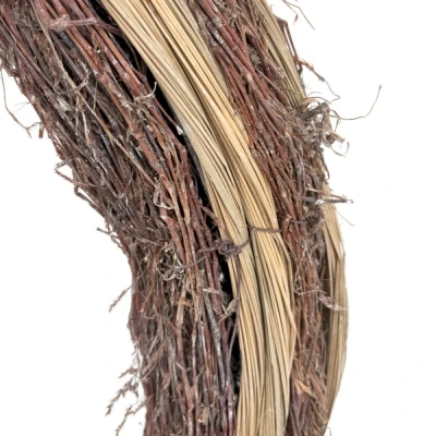 Proutěný věnec RHEA 75 cm (ø10cm)