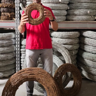 Proutěný věnec TEMBA 28 cm (ø9cm)