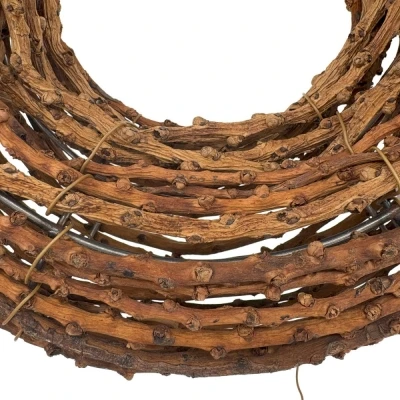 Proutěný věnec TEMBA 28 cm (ø9cm)