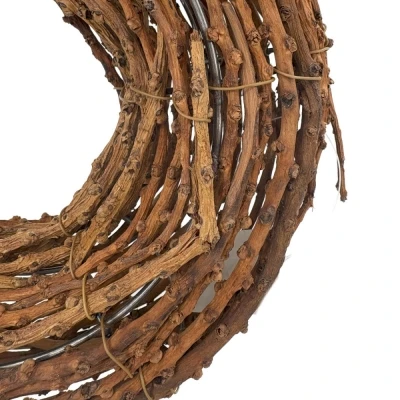 Proutěný věnec TEMBA 28 cm (ø9cm)